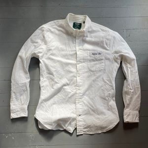 Gitman Vintage J Crew Flannel White Apres Ski USA